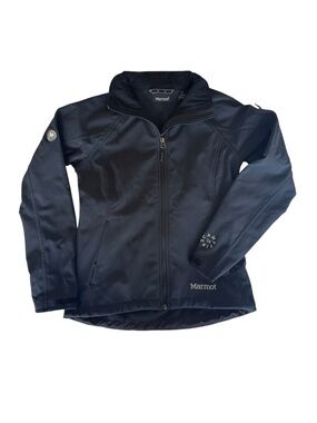 Marmot Women's Black Softshell Jacket with Amazon Campfire ‘15 Branding